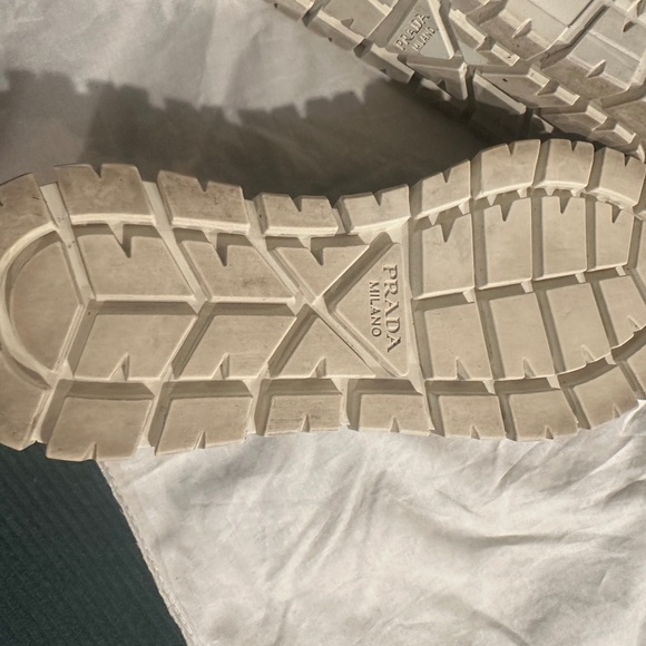 PRADA Double Wheel Re-Nylon gabardine sneakers - Picture 9 of 12